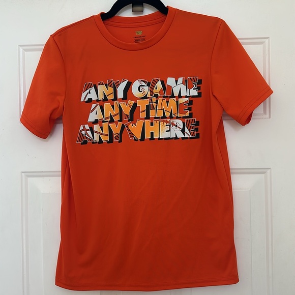 tek gear Other - Orange Short Sleeve Shirt Any Game Any Time